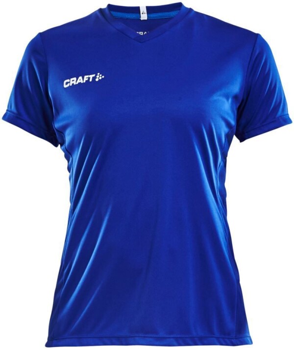 Damen V-Ausschnitt Sport Shirt Squad Go Jersey Solid W