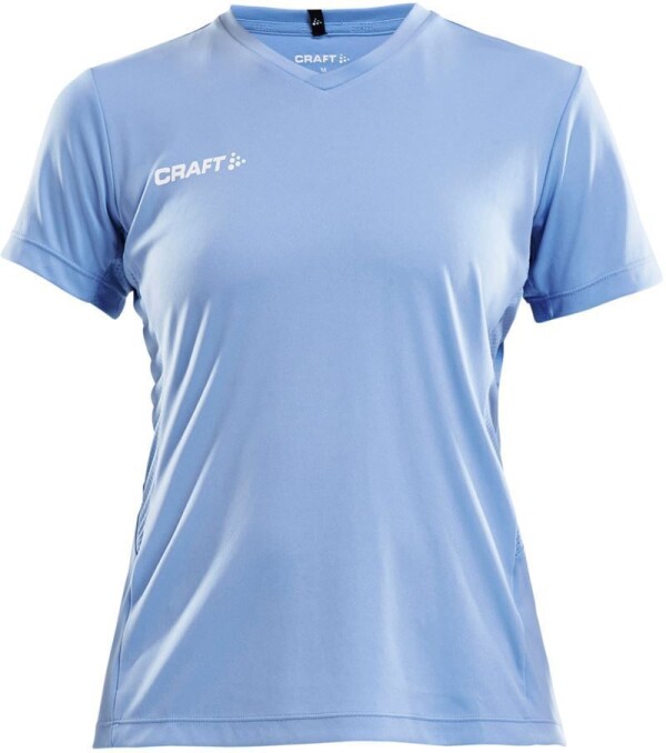 Damen V-Ausschnitt Sport Shirt Squad Go Jersey Solid W