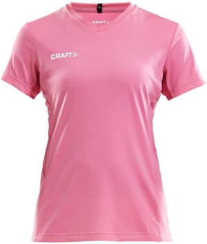 Damen V-Ausschnitt Sport Shirt Squad Go Jersey Solid W - Reklamnepredmety