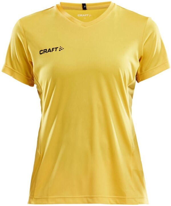 Damen V-Ausschnitt Sport Shirt Squad Go Jersey Solid W