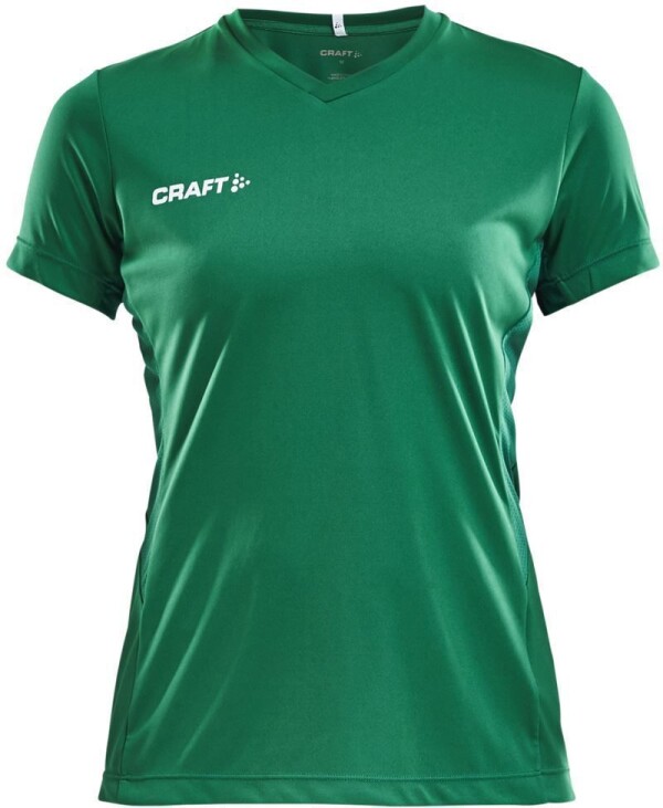 Damen V-Ausschnitt Sport Shirt Squad Go Jersey Solid W