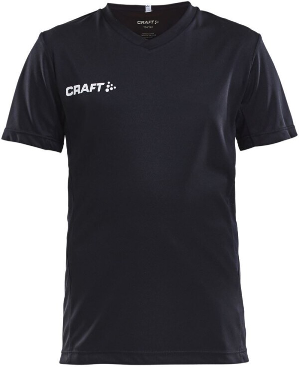 Kinder V-Ausschnitt Sport Shirt  Squad Go Jersey Solid Jr