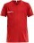 Kinder V-Ausschnitt Sport Shirt  Squad Go Jersey Solid Jr - ps-825582-craft-tw-squad-go-jersey-solid-jr-bright-red-front-d0570e5f-e019-44f0-b63d-420f3a4cd7e1-web - variant 
