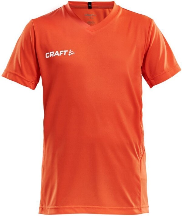 Kinder V-Ausschnitt Sport Shirt  Squad Go Jersey Solid Jr