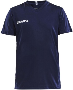 Kinder V-Ausschnitt Sport Shirt  Squad Go Jersey Solid Jr - Reklamnepredmety