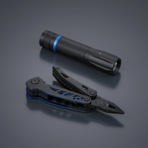 Optima Color set II: multitool & small flashlight - Reklamnepredmety
