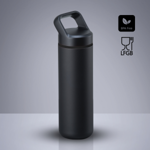 Expedition steel water bottle with copper layer, 650 ml - Reklamnepredmety