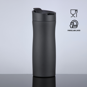 Nordic thermal mug with copper layer and porcelain coating, 630 ml - Reklamnepredmety