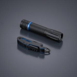 Optima Small Set: pocket knife & flashlight - Reklamnepredmety