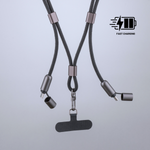 Opti Pro Series Magnetic – USB-C to USB-C lanyard cable, 60W PD - Reklamnepredmety