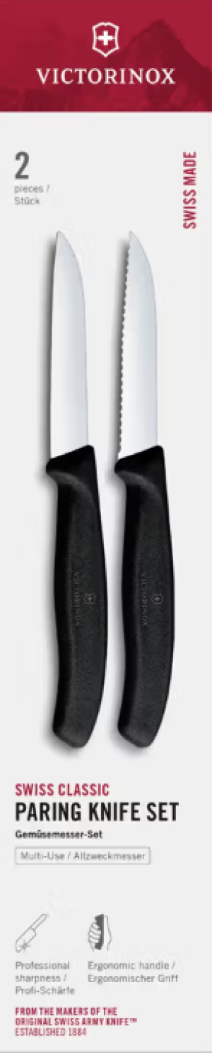 Victorinox Swiss Classic 6.7493.2 Sada nožov 2 ks čierna - Reklamnepredmety