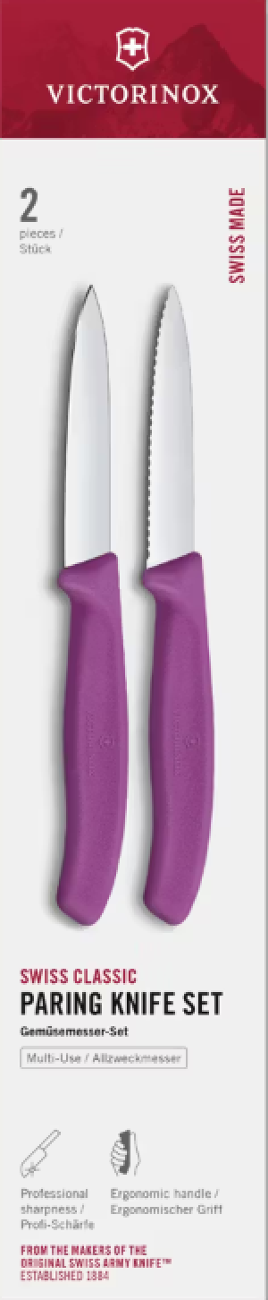 Victorinox Swiss Classic 6.7695.2C1 Sada nožov 2 ks fialová - Reklamnepredmety