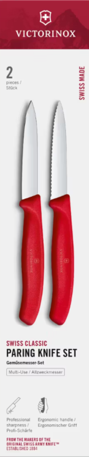 Victorinox Swiss Classic 6.7691.2C1 Sada nožov 2 ks červená - Reklamnepredmety