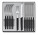 Victorinox Swiss Modern Príborová sada - 12 ks - čierna - cut_6-9093-11w-12_s1 - variant Vi 6.9093.11W.12