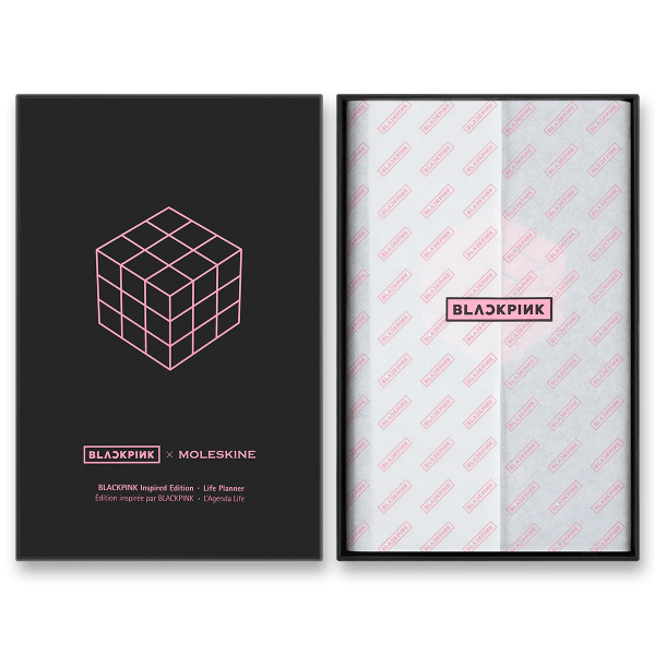 Moleskine UNI Blackpink Tagebuch – Hardcover, Größe L, wöchentlich, Sammlerausgabe