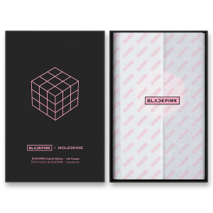 Moleskine UNI Blackpink Tagebuch – Hardcover, Größe L, wöchentlich, Sammlerausgabe - Reklamnepredmety