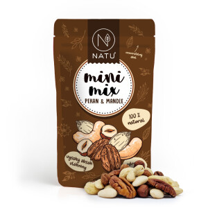 Mini-Mischung aus Pekannüssen und Mandeln 80 g - Reklamnepredmety