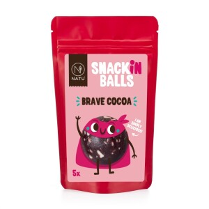 SNACKin Balls Brave Cocoa 65 g - Reklamnepredmety