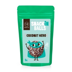 SNACKin Balls Coconut Hero 65 g - Reklamnepredmety