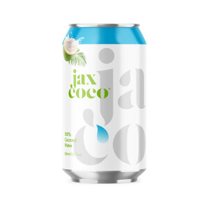 Jax Coco 100 % reines Kokoswasser 330 ml - Reklamnepredmety