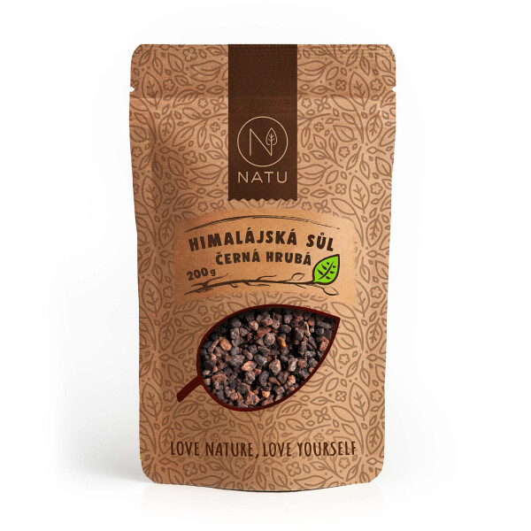Schwarzes grobes Himalaya-Salz 200 g