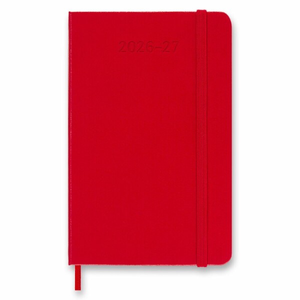 Moleskine 18-Monats-Kalender 2026–27 – Hardcover, wöchentliche Ausgabe