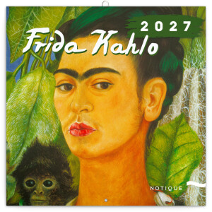 NOTIQUE Kalender Frida Kahlo 2027, 30 x 30 cm - Reklamnepredmety