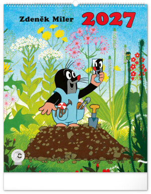 NOTIQUE Wandkalender Mole 2027, 48 x 56 cm - Reklamnepredmety