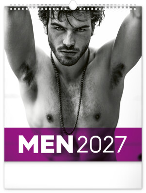 Wandkalender Männer 2027, 30 x 34 cm - Reklamnepredmety