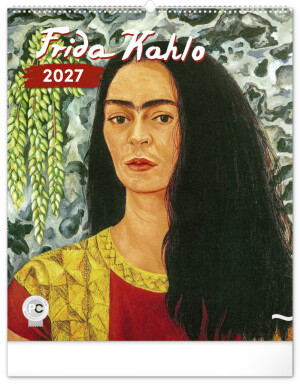 NOTIQUE Wandkalender Frida Kahlo 2027, 48 x 56 cm - Reklamnepredmety