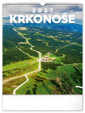 NOTIQUE Wandkalender Riesengebirge CZ 2027, 30 x 34 cm - Reklamnepredmety