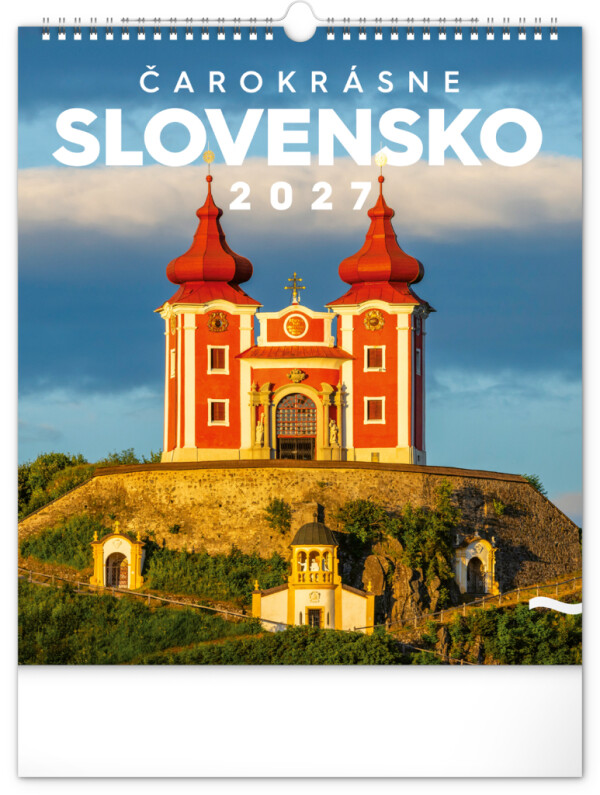 NOTIQUE Wandkalender Charmante Slowakei 2027, 30 x 34 cm