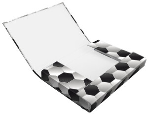 Školský box s klopou A4 Soccer - Reklamnepredmety