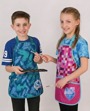 Zásterka na výtvarnú výchovu Craftgirl - Reklamnepredmety