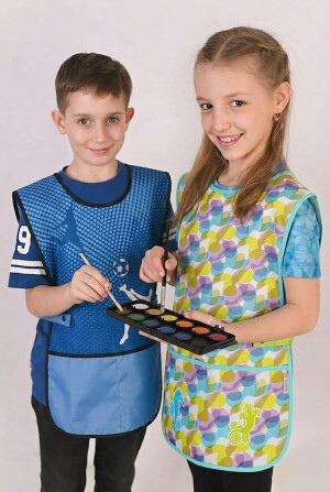 Zásterka na výtvarnú výchovu pončo Vibe - Reklamnepredmety
