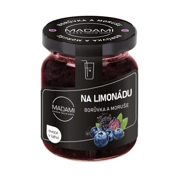 Früchte für Limonade – Blaubeeren und Maulbeeren 55 ml
