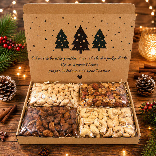 GESCHENKBOX 4 × 80 g GESALZEN