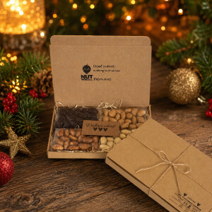 GESCHENKBOX 4 × 80 g SÜSSIGKEITEN - Reklamnepredmety