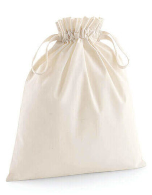 WM118 Organic Cotton Draw Cord Bag - Reklamnepredmety