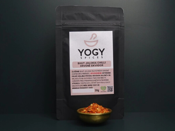 Bhut Jolokia Chili zerkleinert Ecuador 20 g