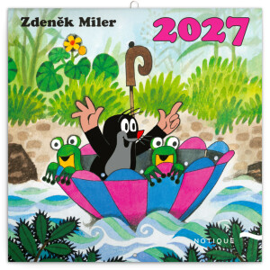NOTIQUE Kalender Mole 2027, 30 x 30 cm - Reklamnepredmety