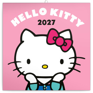 NOTIQUE Hello Kitty Kalender 2027, 30 x 30 cm - Reklamnepredmety