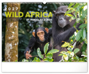NOTIQUE Wandkalender Living Africa 2027, 48 x 33 cm - Reklamnepredmety