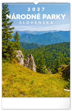NOTIQUE Wandkalender Nationalparks der Slowakei 2027, 33 x 46 cm - Reklamnepredmety