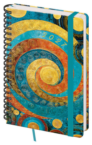 Wochentagebuch B6 Twin Spiral - Reklamnepredmety