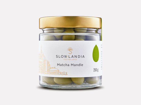 Matcha-Mandeln 250 g