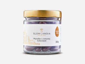 Mandeln in dunkler Schokolade 250 g - Reklamnepredmety