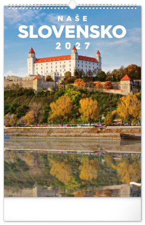 NOTIQUE Wandkalender Slowakei 2027, 33 x 46 cm - Reklamnepredmety