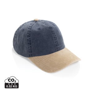 BEAU AWARE™ Washed 6-panel two-tone cap - Reklamnepredmety