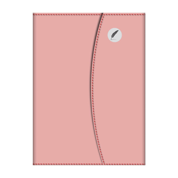 Magnetisches Notizbuch Rosa